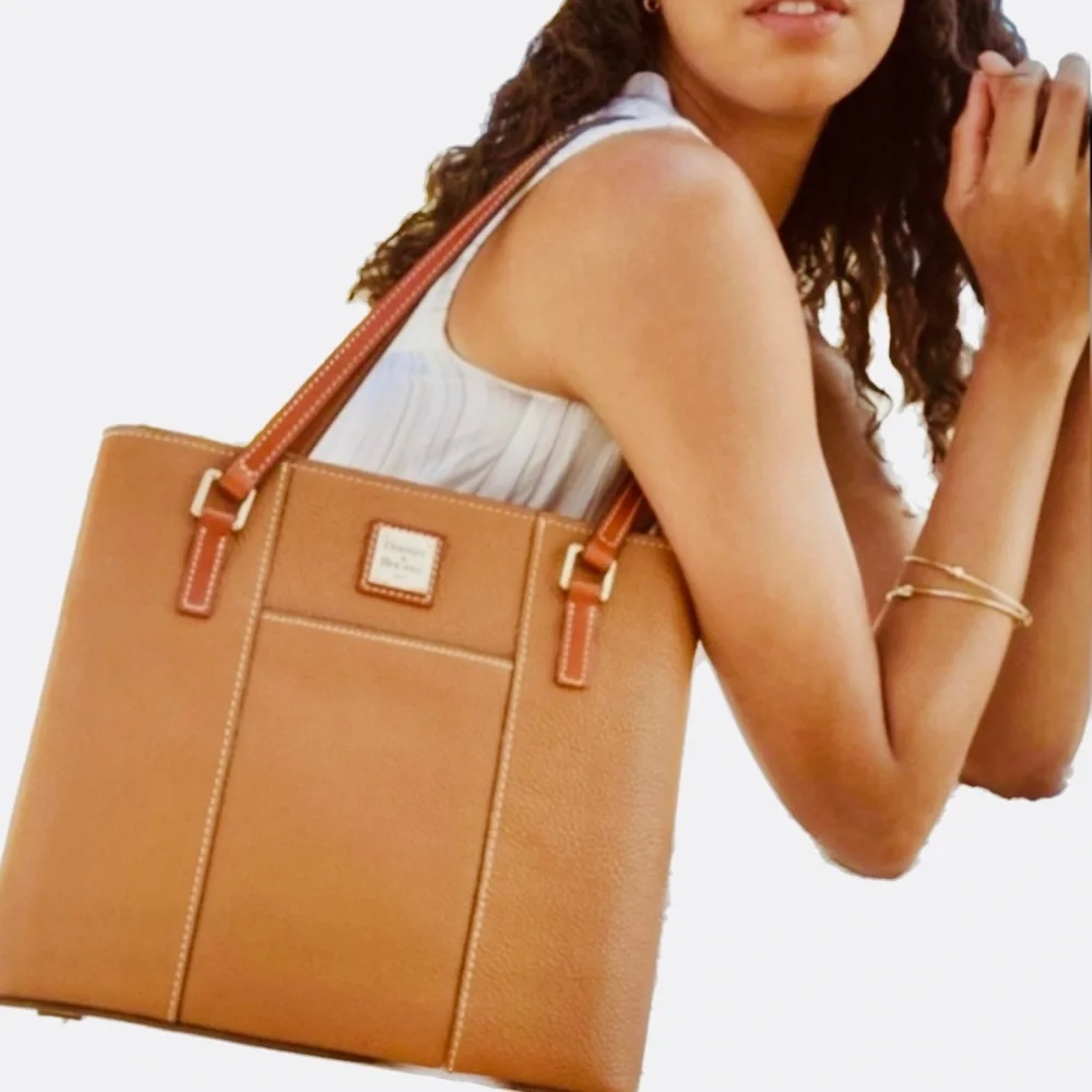 Dooney & Bourke Tan Tote Bag - Picture 1 of 16